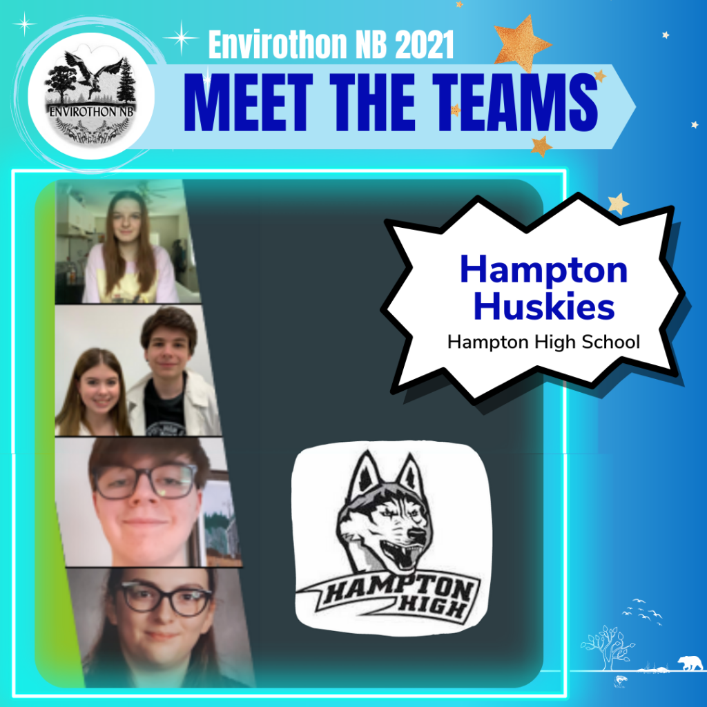 Envirothon NB Hampton Huskies Team