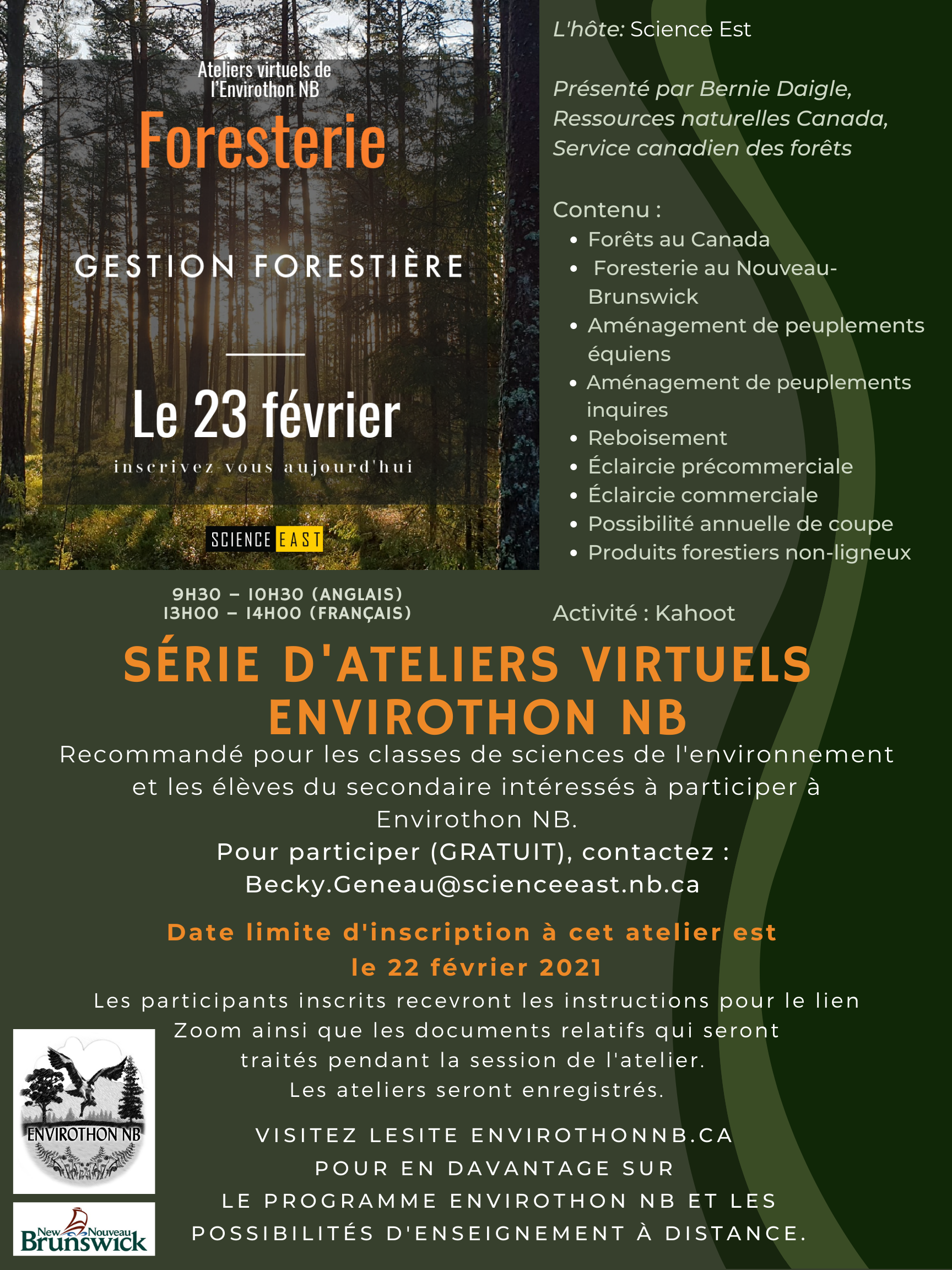 _Foresterie Workshop Poster  23 fev